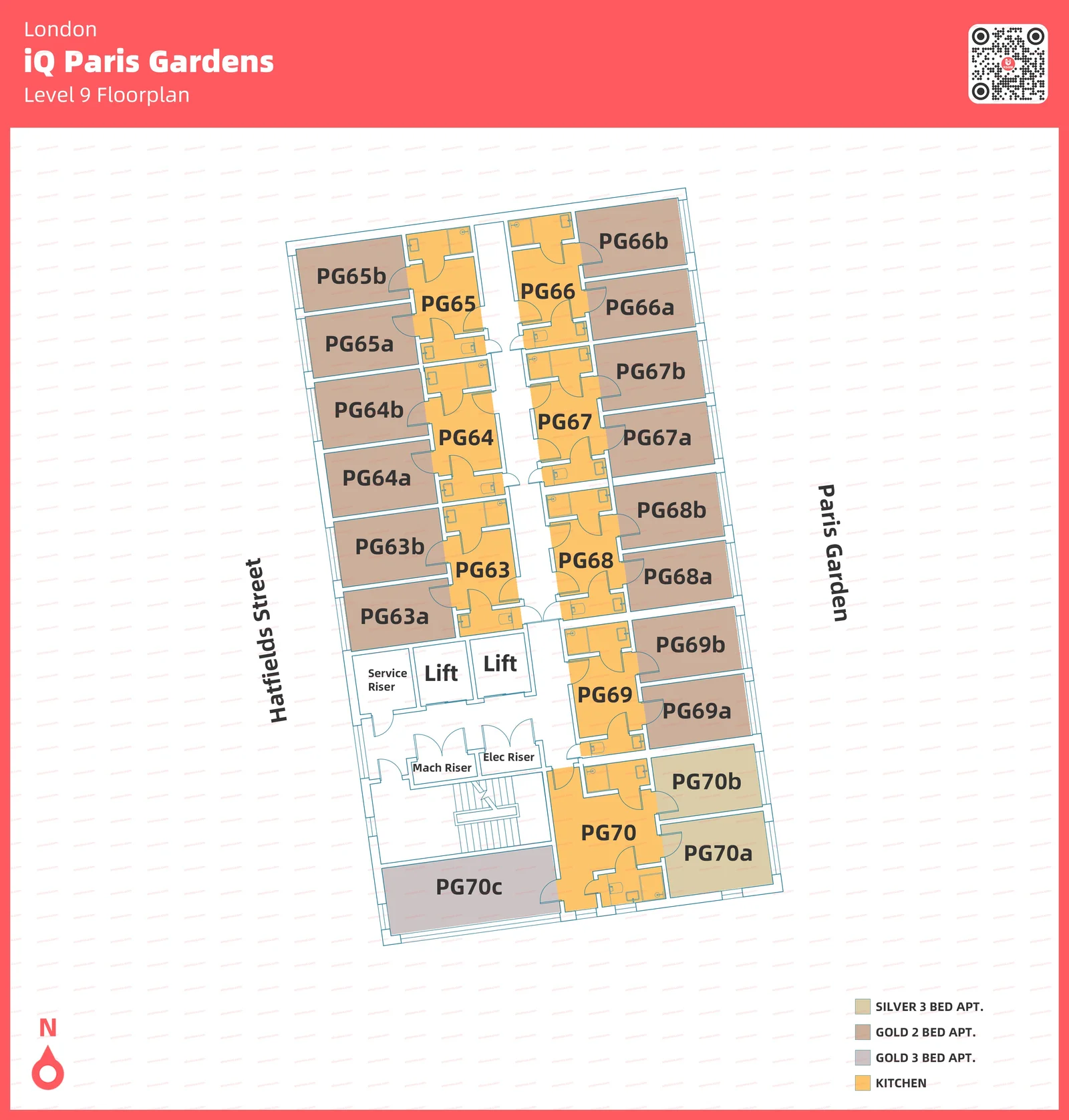 伦敦iq paris garden2b转租