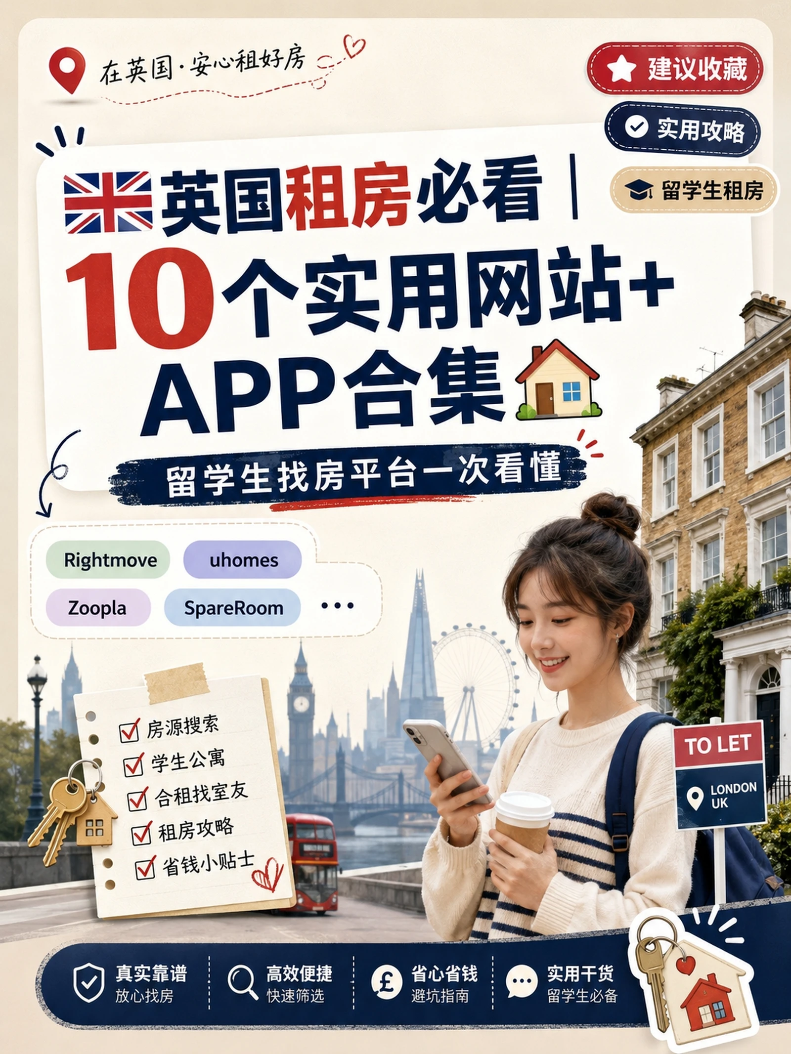 🇬🇧 英国租房必看|10个实用网站+APP