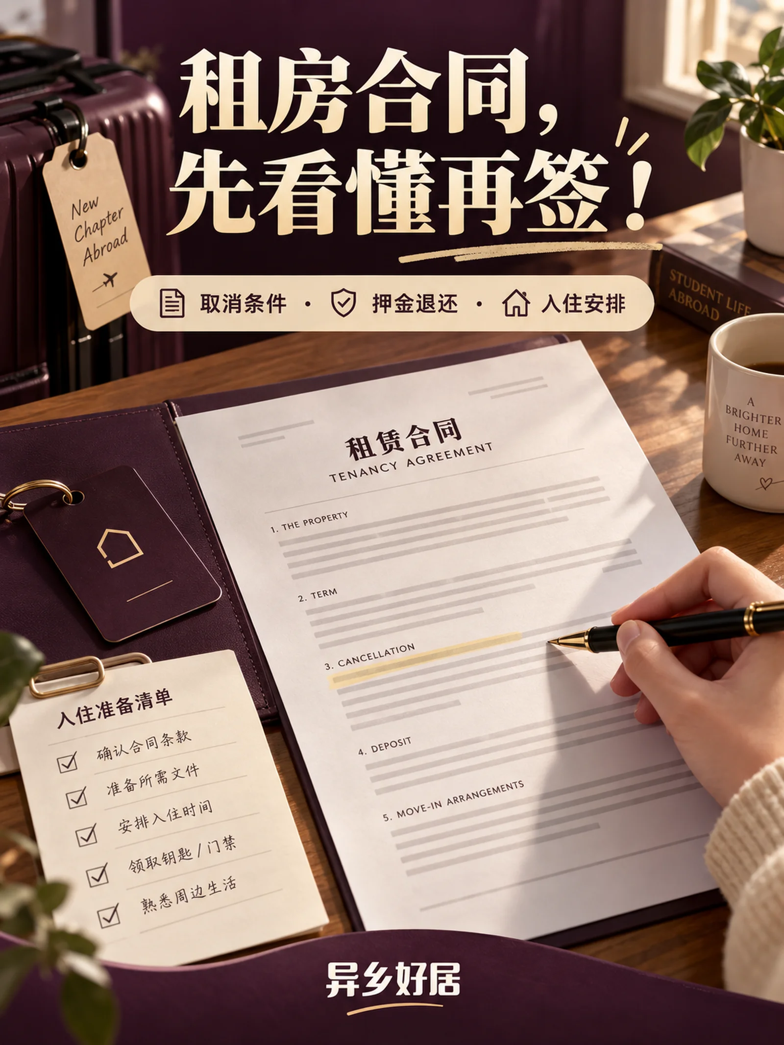 海外租房别只看周租金✨异乡好居帮你算清真实预算