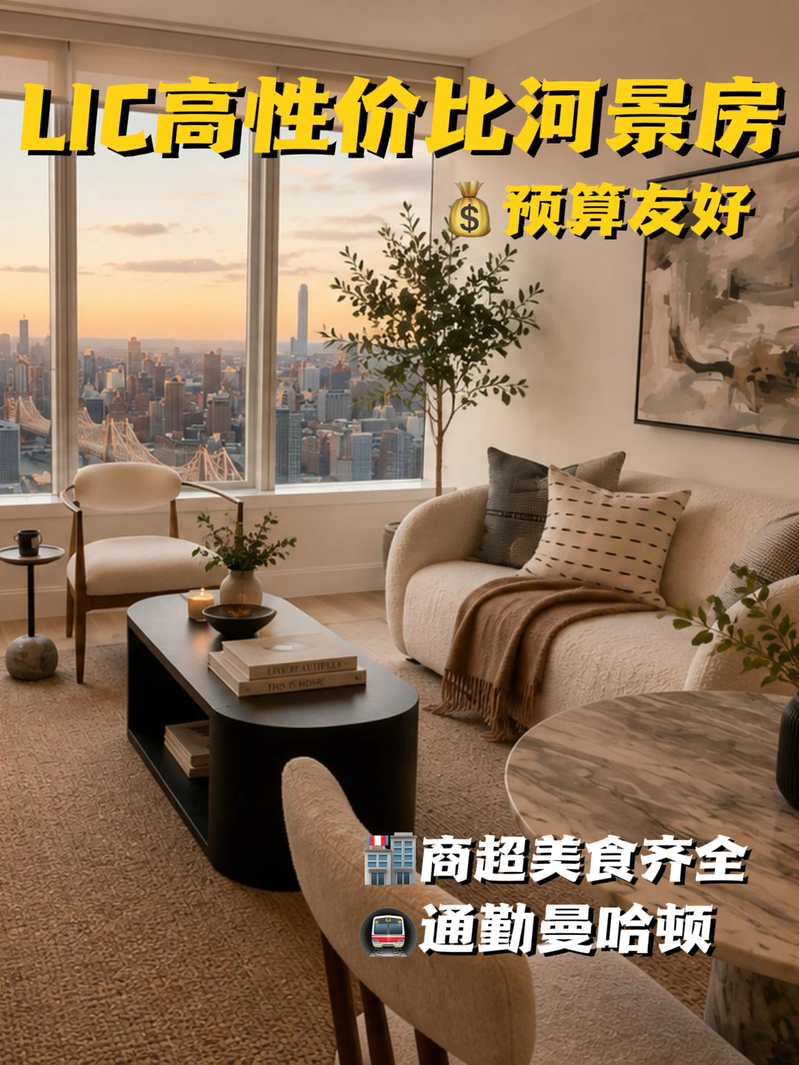LIC 河景房✨预算有限留学生闭眼冲