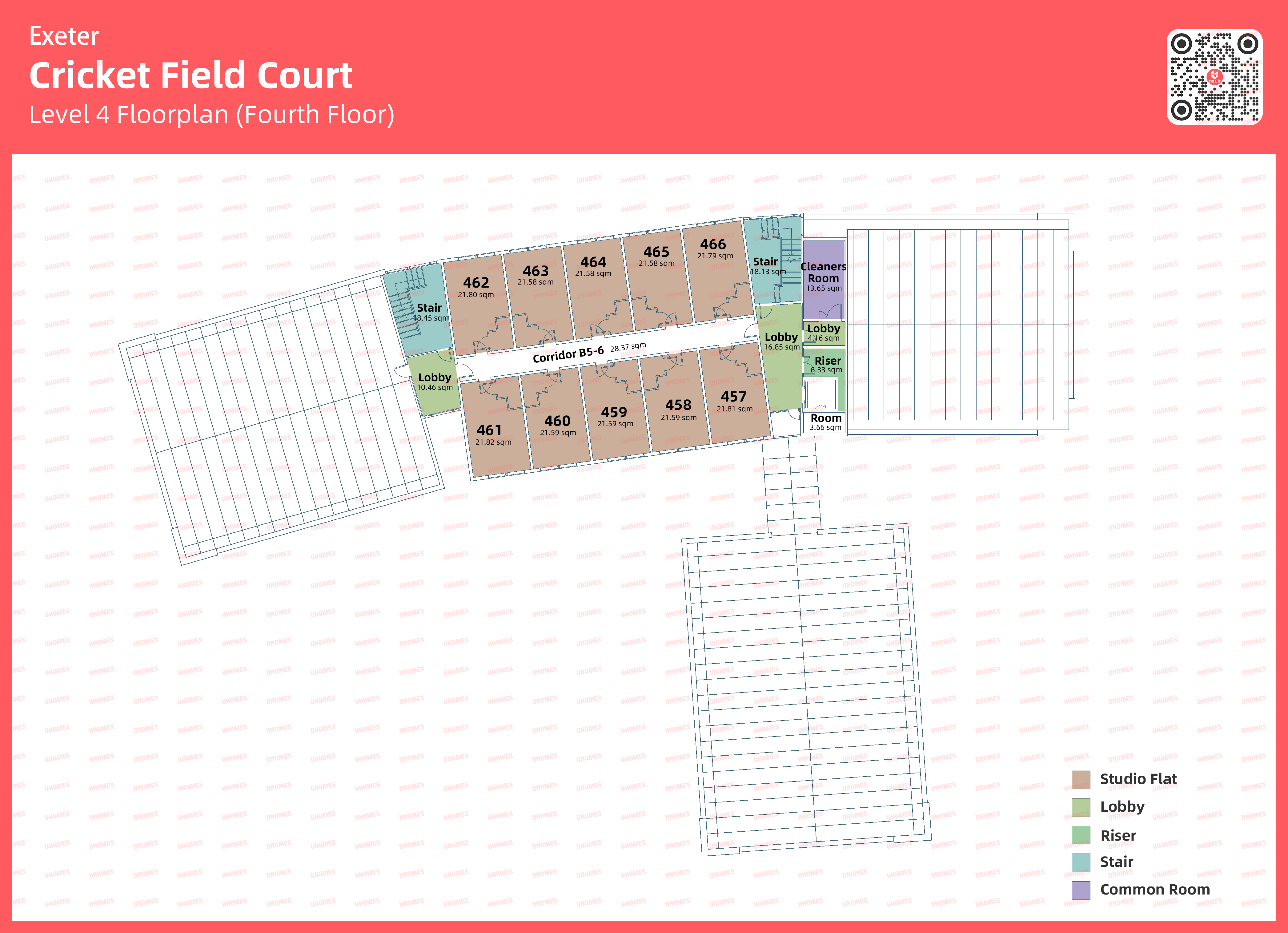 Cricket Field Court Exeter Student uhomes