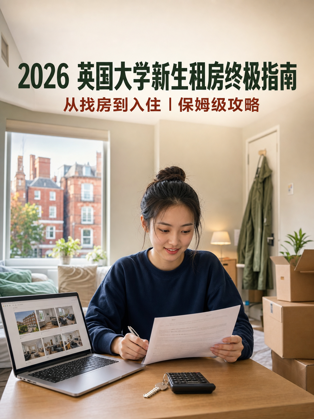2026英国大学新生租房指南:从找房到入住完整流程-异乡好居