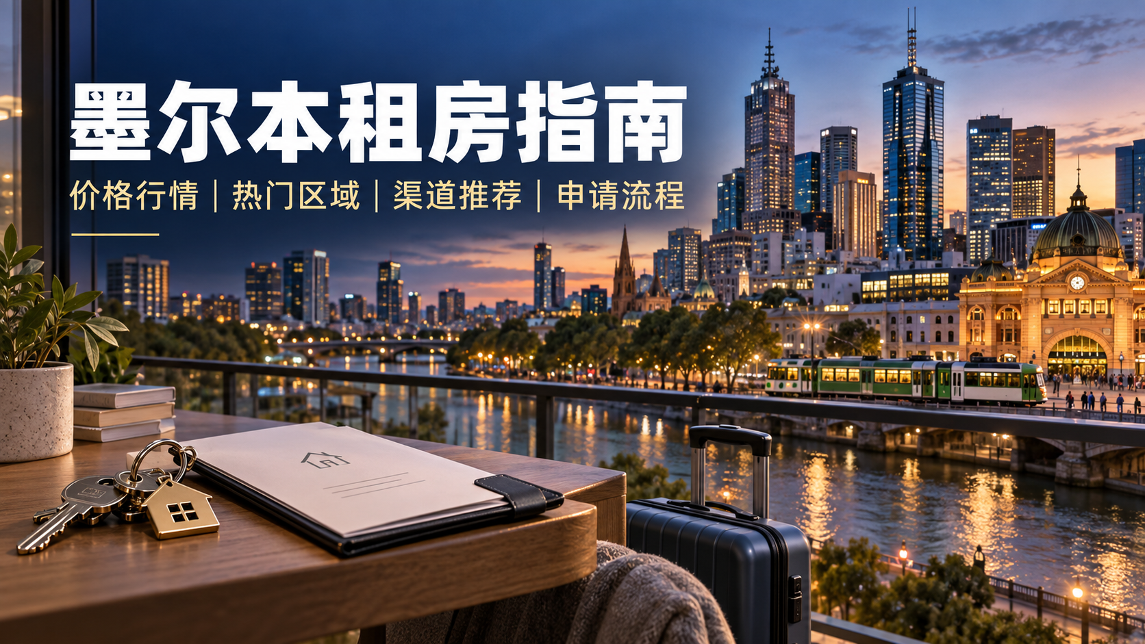 墨尔本租房白皮书:热门区域、渠道推荐、价格与申请流程详解-异乡好居