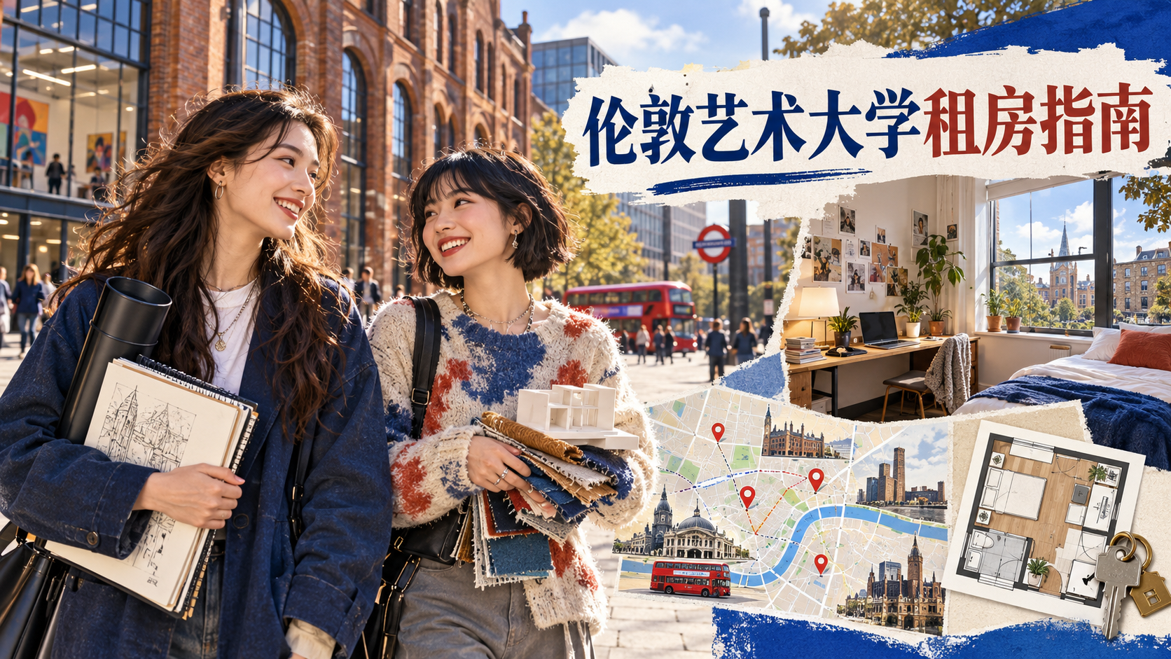 伦敦艺术大学租房指南:各学院周边房租、宿舍申请、找房渠道与签约流程-异乡好居