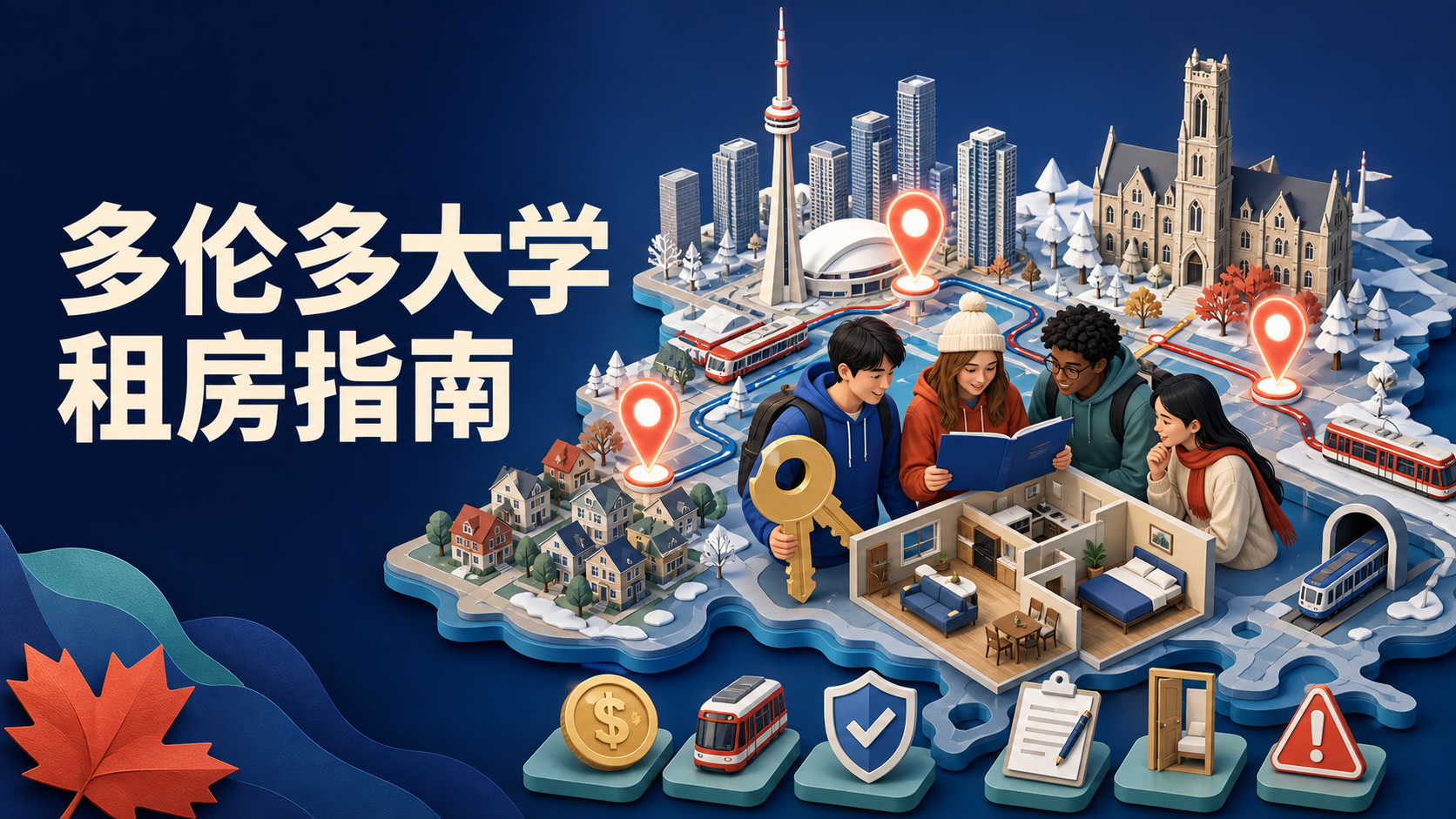 多伦多大学租房指南:费用、区域、租房渠道与避坑全解析-异乡好居