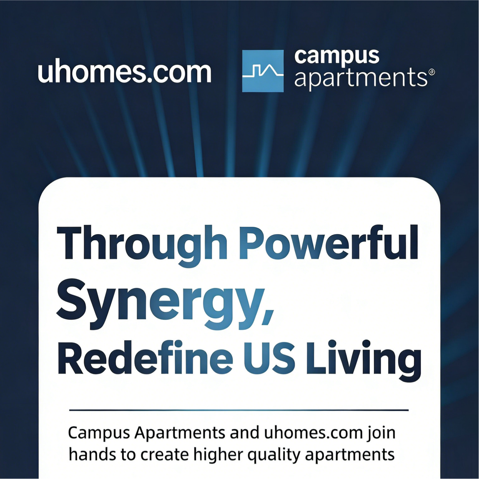 uhomes.com and Campus Apartments Partner to Redefine Student Living in the US-异乡好居