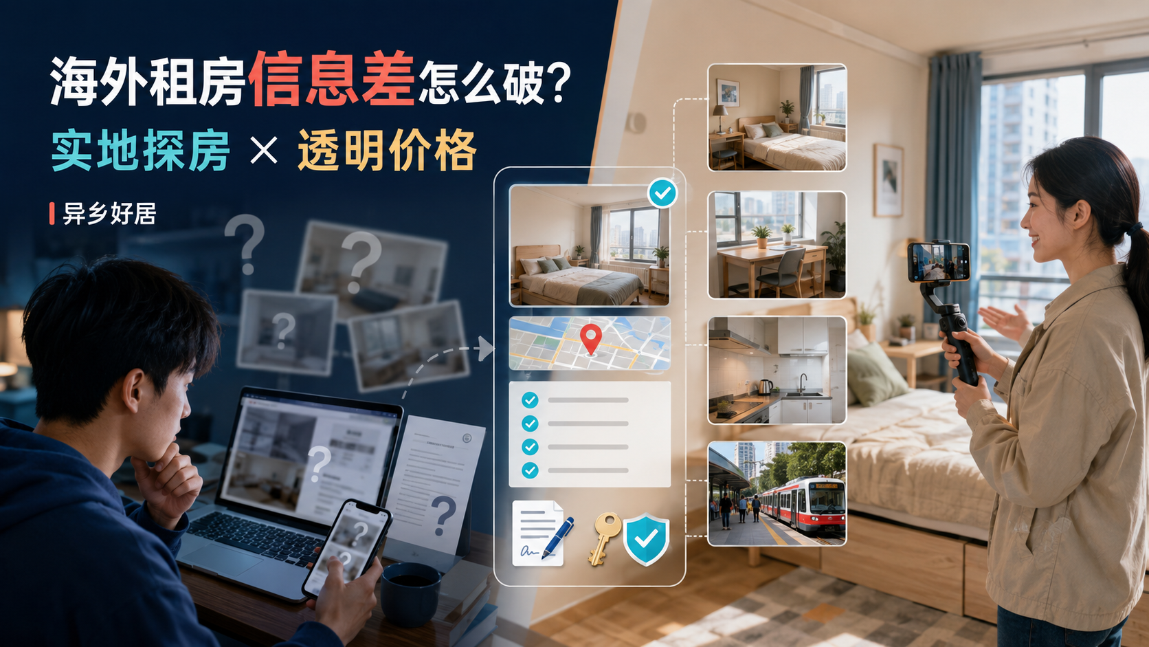 海外租房信息差仍是留学生痛点,异乡好居以实地探房和透明价格破题-异乡好居