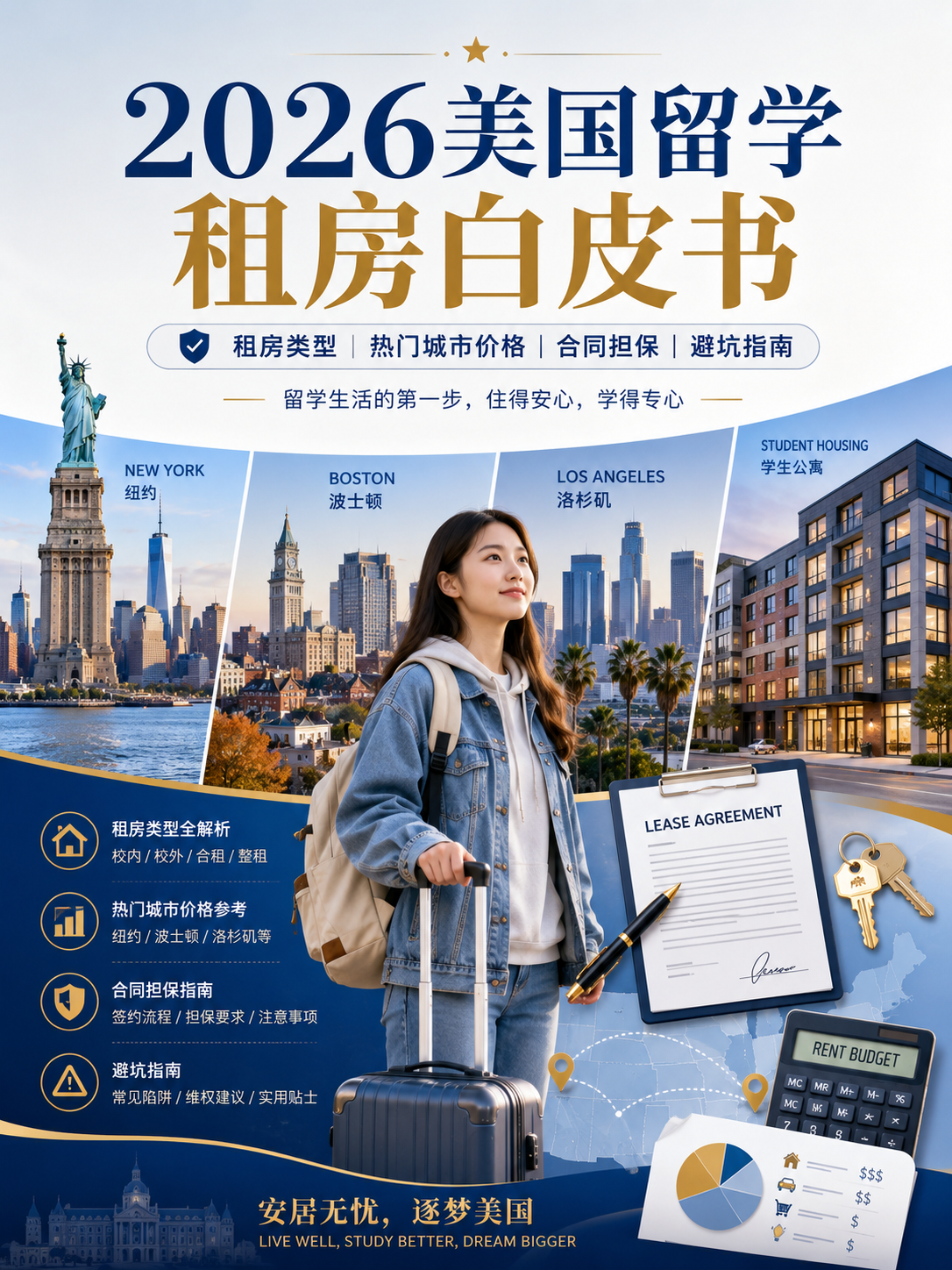 2026美国留学租房白皮书:租房类型、热门城市价格、合同担保与避坑全解析-异乡好居