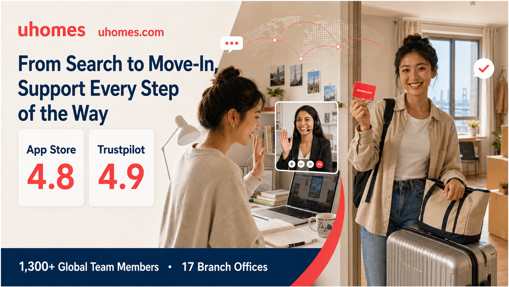 Why Choose uhomes.com: Reviews & Support | uhomes.com-异乡好居