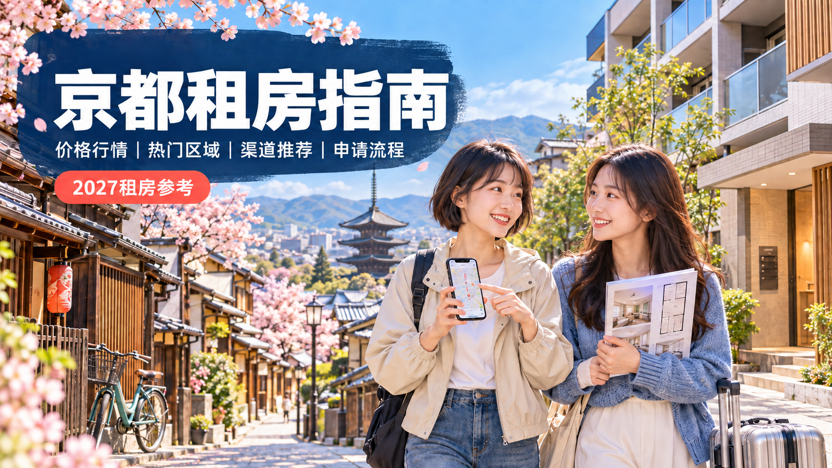 京都租房指南:价格行情、热门区域、渠道推荐与申请流程详解-异乡好居