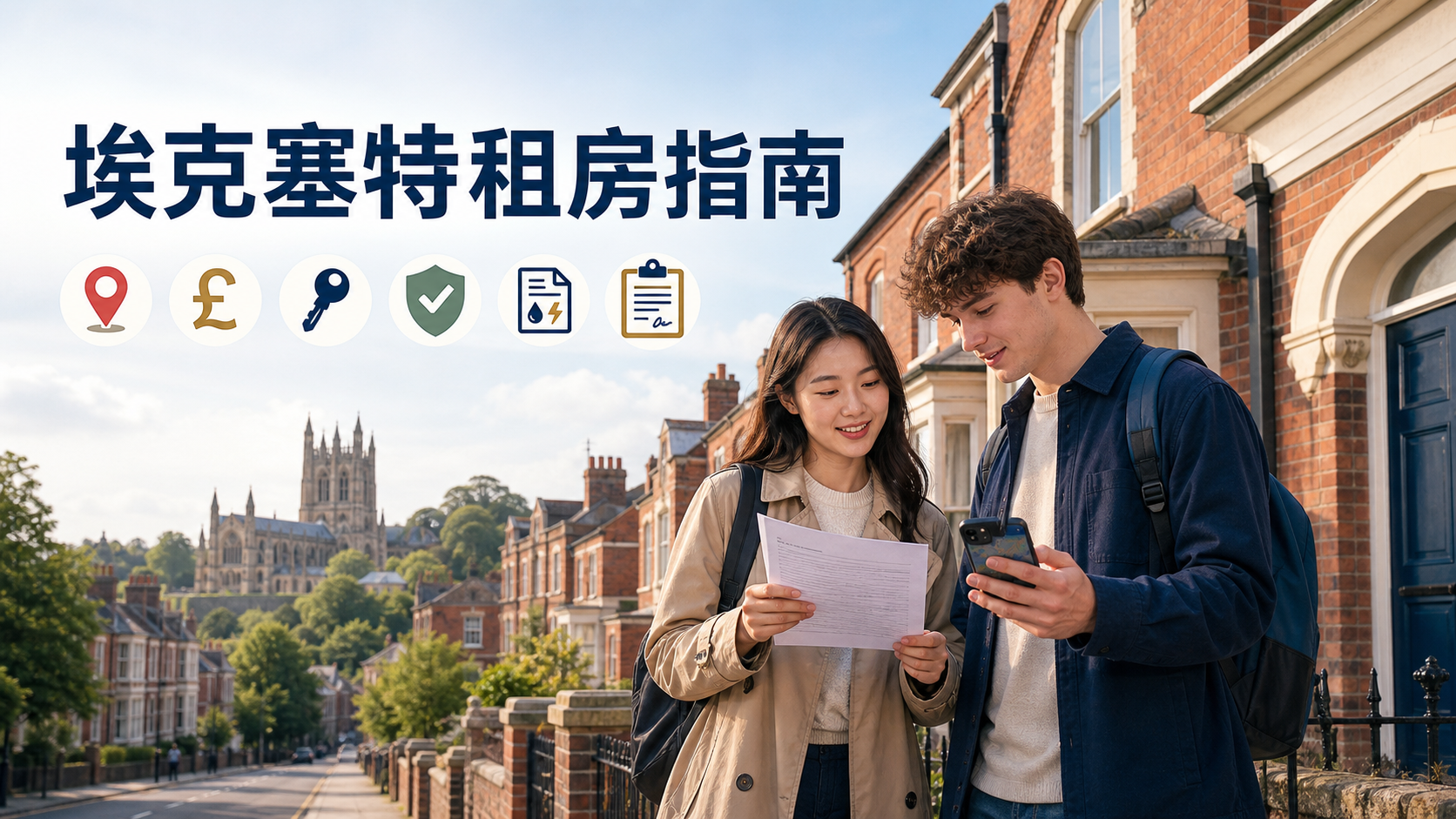 埃克塞特租房指南：政策、区域、费用与避坑全解析-异乡好居
