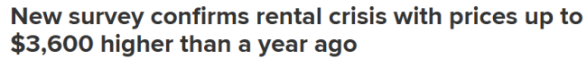 澳洲租房危机：年租金上涨高达$3600！-异乡好居