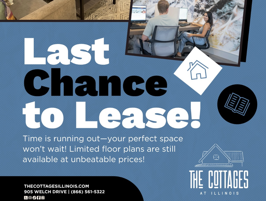 The Cottages at Illinois Room Tour