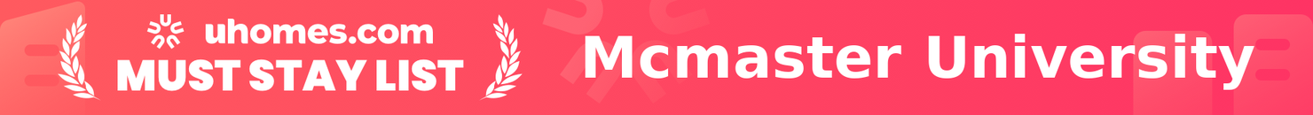 Must-Stay List for Mcmaster University