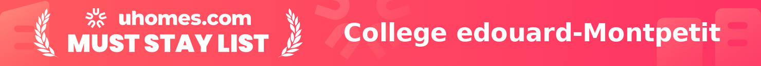 Must-Stay List for College edouard-Montpetit