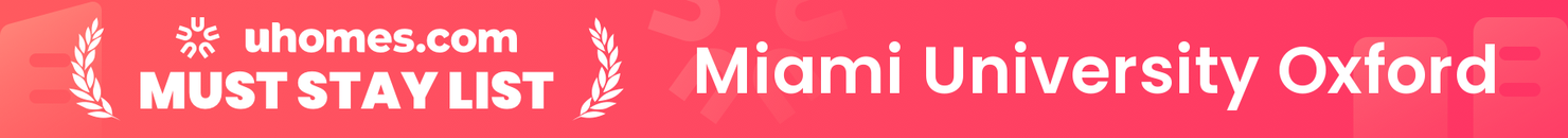 Must-Stay List for Miami University Oxford