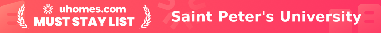Must-Stay List for Saint Peter's University