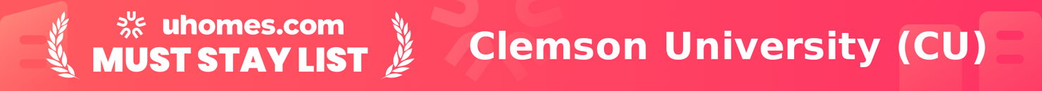 Must-Stay List for Clemson University (CU)