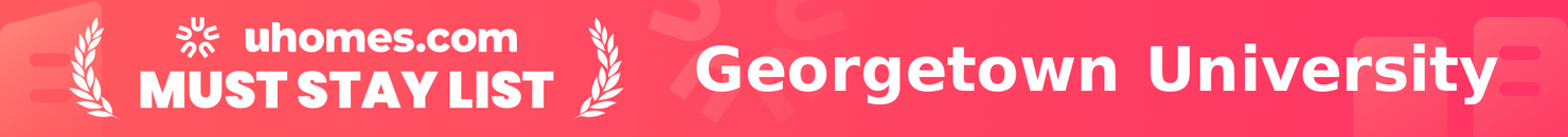Must-Stay List for Georgetown University