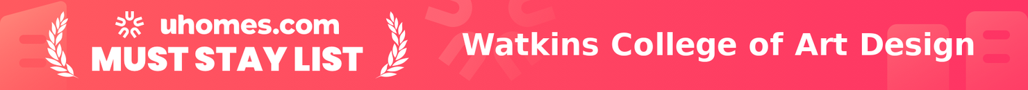 Must-Stay List for Watkins College of Art Design & Film
