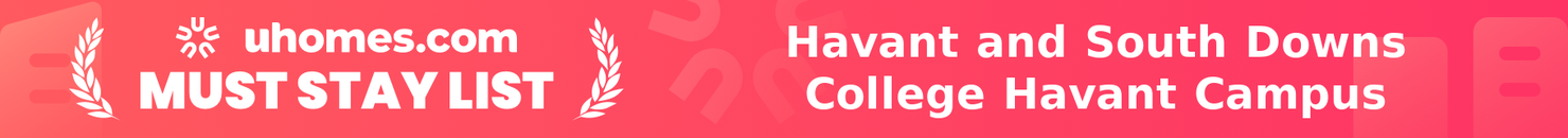 Must-Stay List for Havant and South Downs College Havant Campus