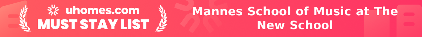 Must-Stay List for Mannes School of Music at The New School