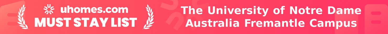 Must-Stay List for The University of Notre Dame Australia Fremantle Campus