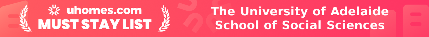 Must-Stay List for The University of Adelaide  School of Social Sciences