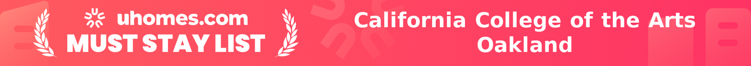 Must-Stay List for California College of the Arts Oakland