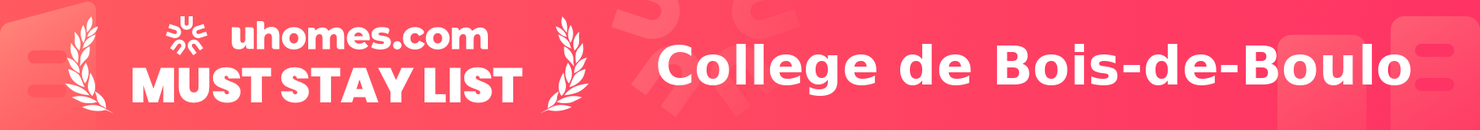 Must-Stay List for College de Bois-de-Boulo