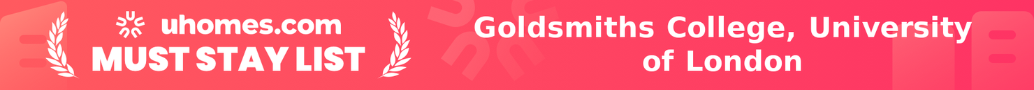 Must-Stay List for Goldsmiths College, University of London