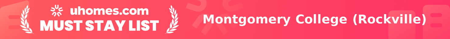 Must-Stay List for Montgomery College (Rockville)