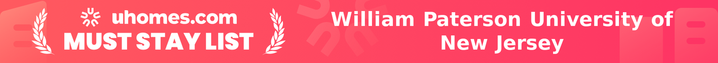 Must-Stay List for William Paterson University of New Jersey