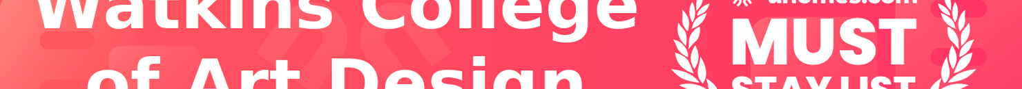 Must-Stay List for Watkins College of Art Design & Film