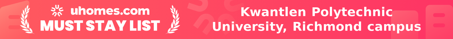 Must-Stay List for Kwantlen Polytechnic University, Richmond campus