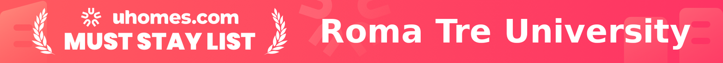 Must-Stay List for Roma Tre University