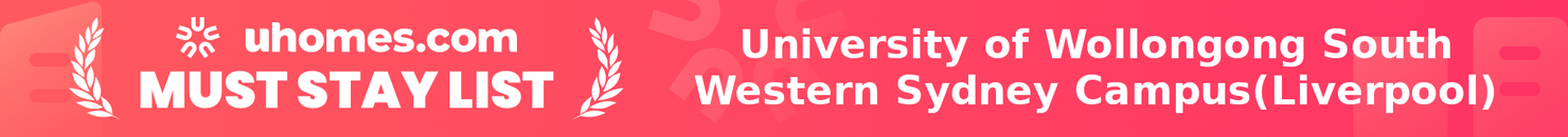 Must-Stay List for University of Wollongong South Western Sydney Campus(Liverpool)
