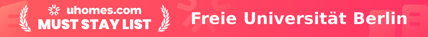 Must-Stay List for Freie Universität Berlin
