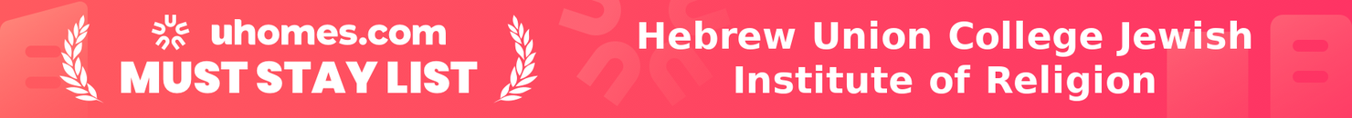 Must-Stay List for Hebrew Union College Jewish Institute of Religion