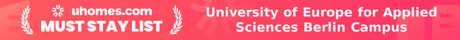 Must-Stay List for University of Europe for Applied Sciences Berlin Campus