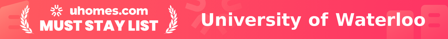Must-Stay List for University of Waterloo