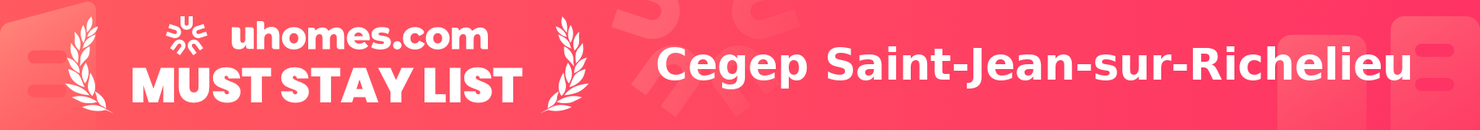 Must-Stay List for Cegep Saint-Jean-sur-Richelieu