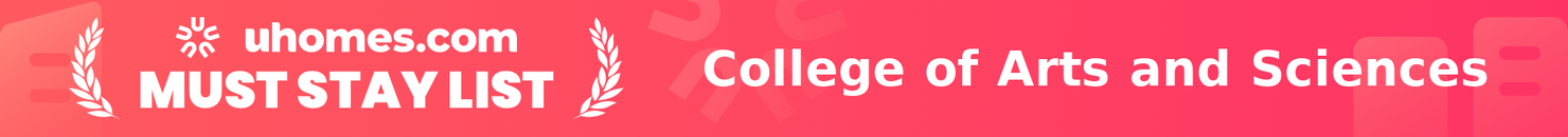 Must-Stay List for College of Arts and Sciences