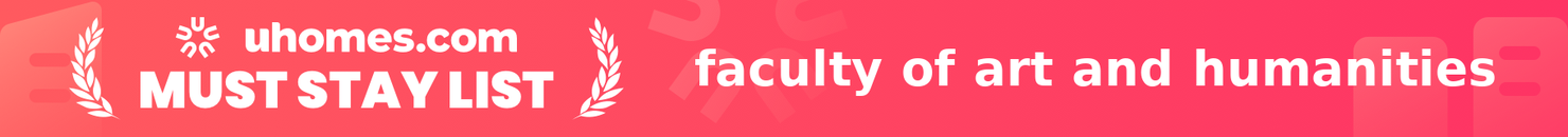 Must-Stay List for faculty of art and humanities