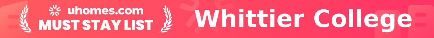 Must-Stay List for Whittier College