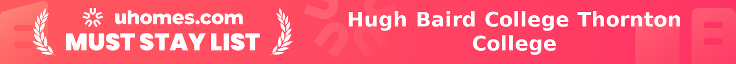 Must-Stay List for Hugh Baird College Thornton College