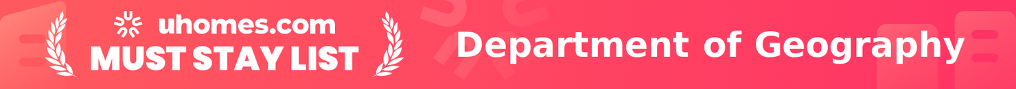 Must-Stay List for Department of Geography