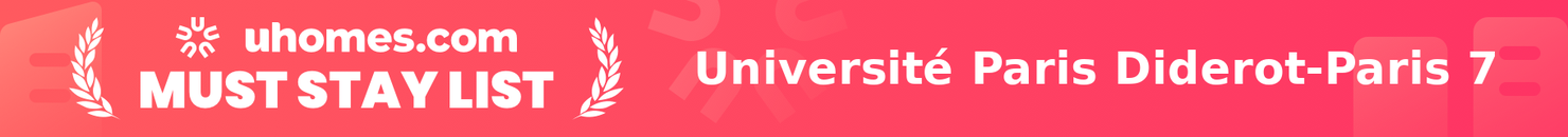 Must-Stay List for Université Paris Diderot-Paris 7