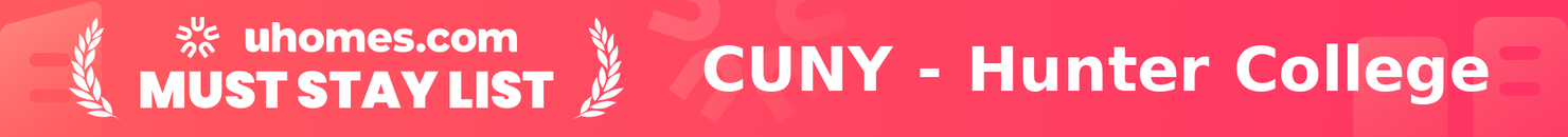 Must-Stay List for CUNY - Hunter College