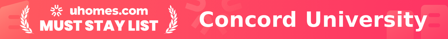 Must-Stay List for Concord University